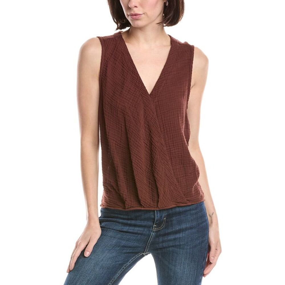 Michael Stars Womens  Kate Surplice Tank